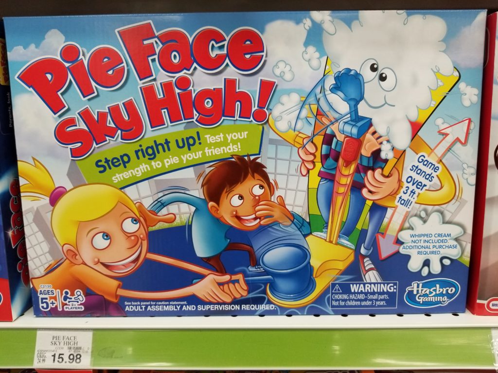 pie face game toys r us