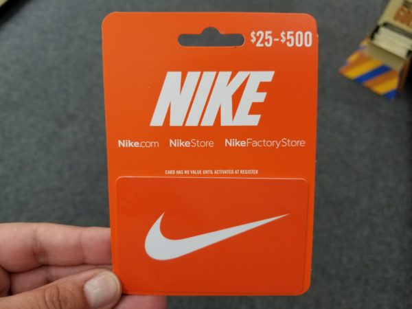 stores that sell nike gift cards