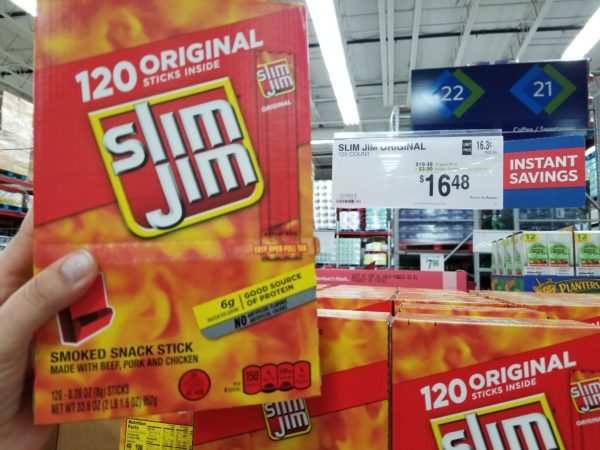 Slim Jims – 120 count – just $16.48 ($0.13 per stick)!! Reg. price $19.