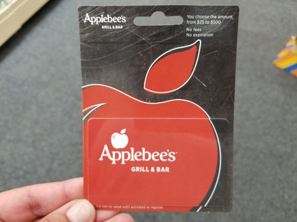 Buy Applebee's Gift Card, $15 to $500