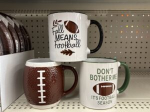 Football coffee mugs