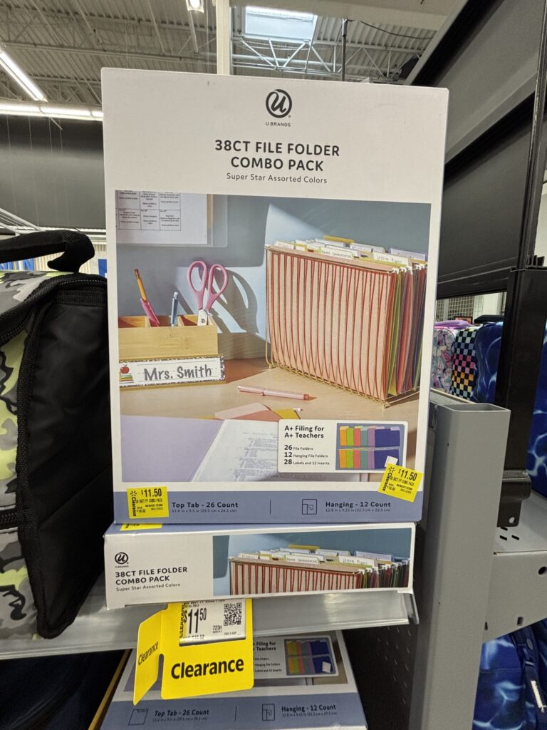 U brands 38 ct file folder combo