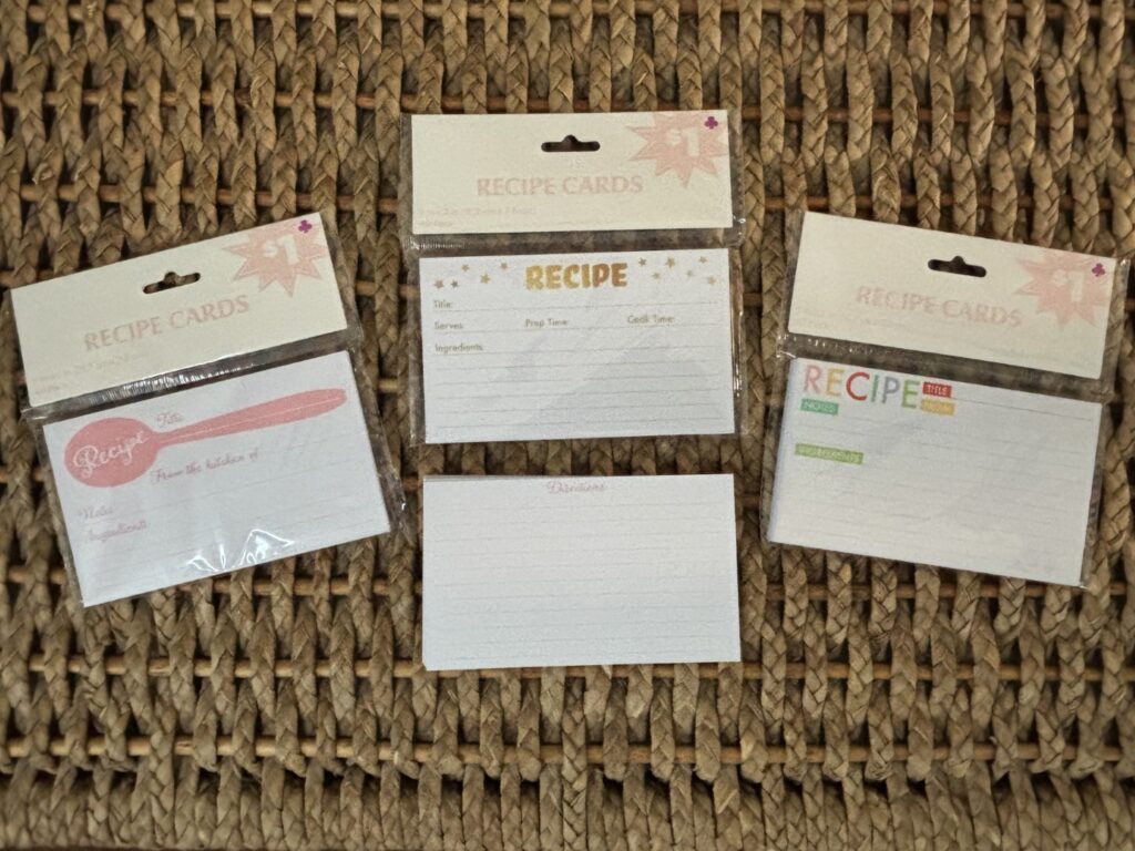 Recipe cards img 6134