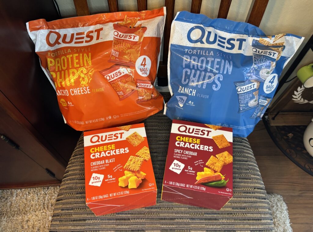 Quest protein chips and crackers img 6470