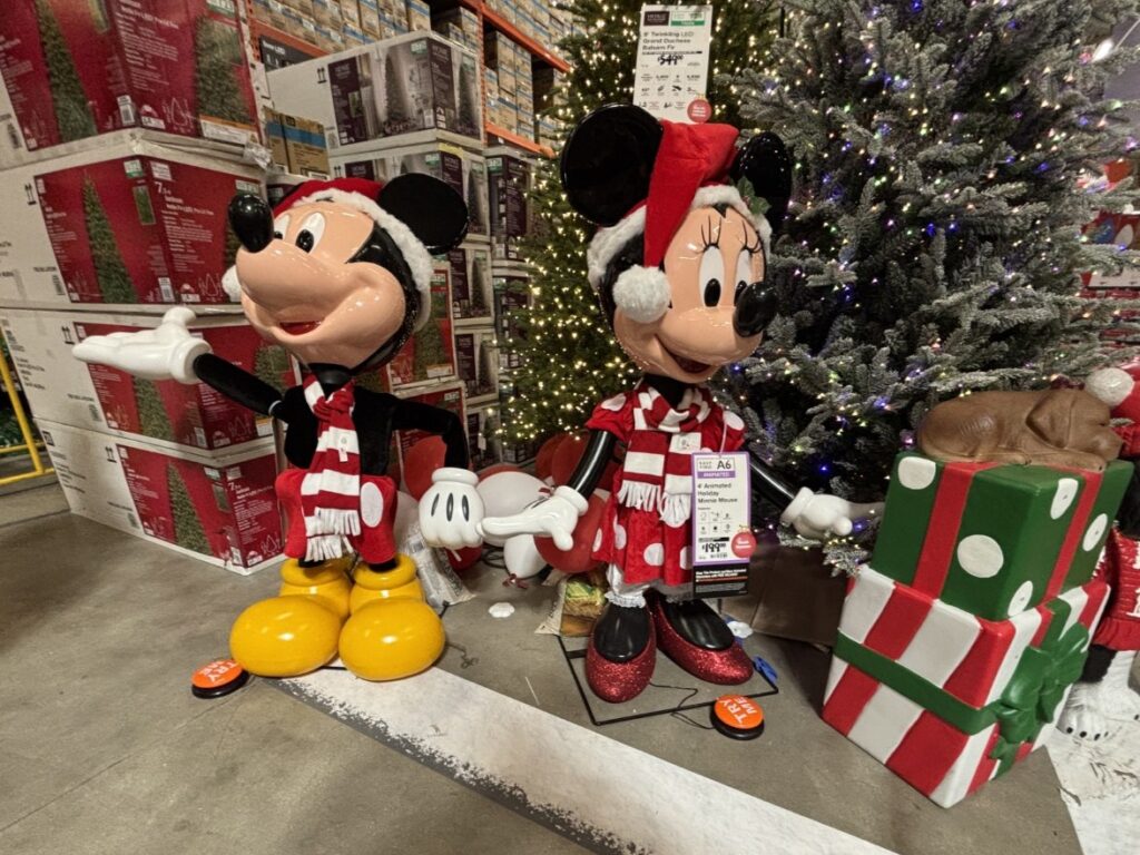 Christmas Mickey and Minnie Mouse IMG