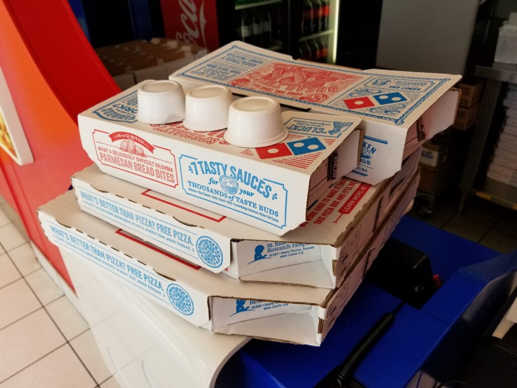 Dominos to go 20180724