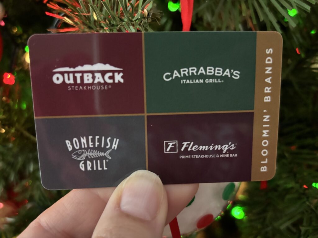 Bloomin outback carrabbas bonefish flemings gift card IMG