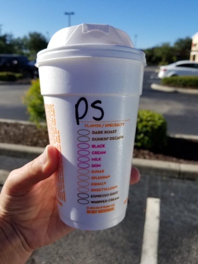 Dunkin Pumpkin Spice 20180828