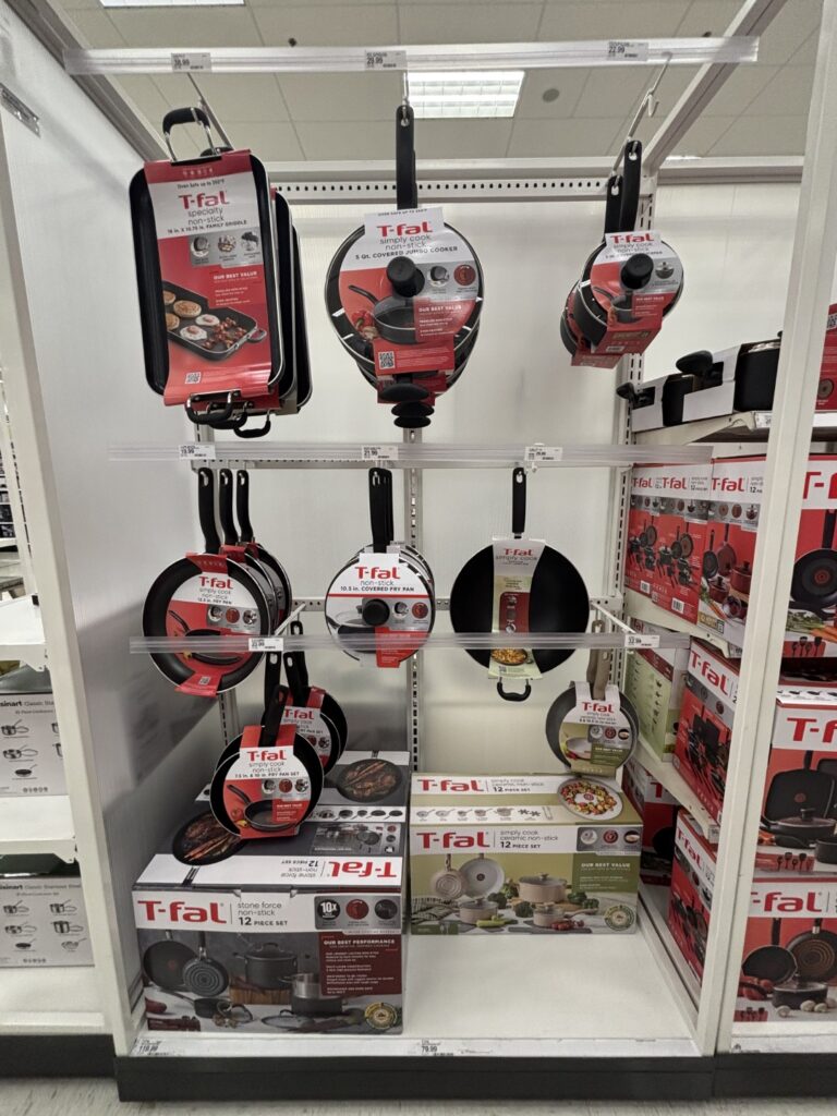 T Fal pots and pans