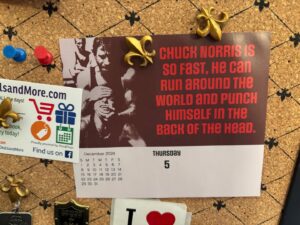 Calendar chuck norris IMG