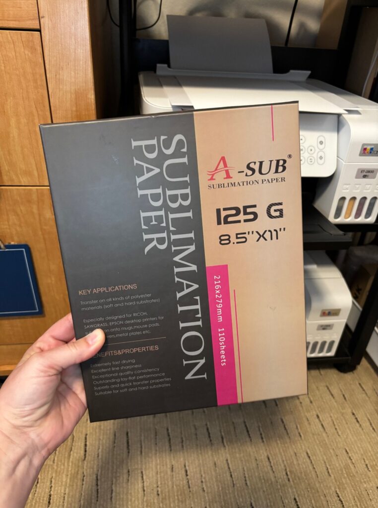 Sublimation paper IMG