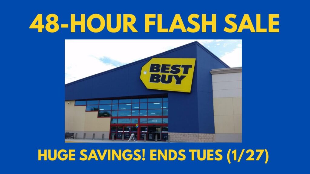 BEST BUY FLASH SALE