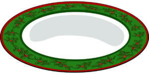 Christmas 151999 holly dishes