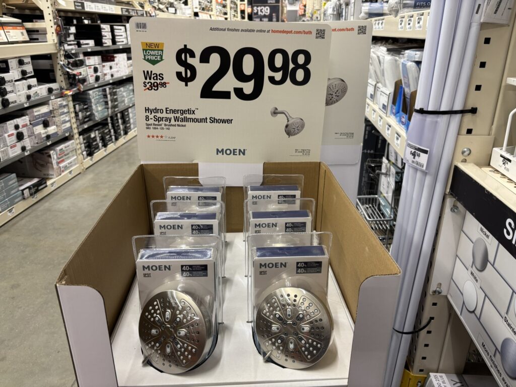 MOEN Hydro Energetix 8 spray shower head IMG