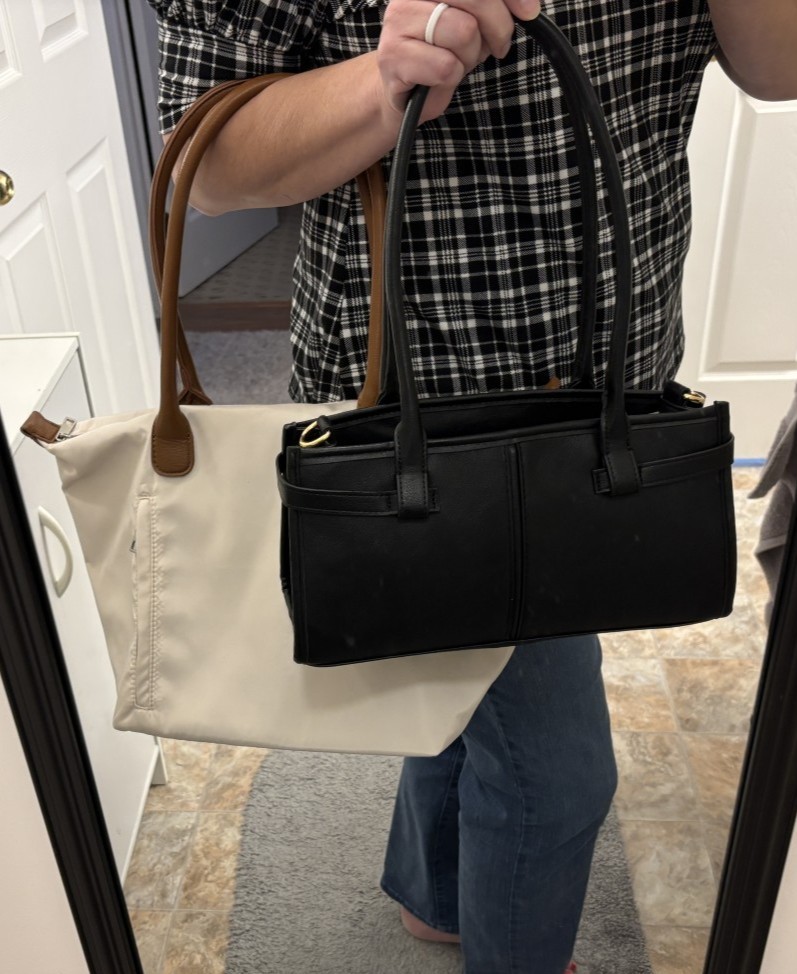 Purse time and tru gwyn no boundaries white IMG