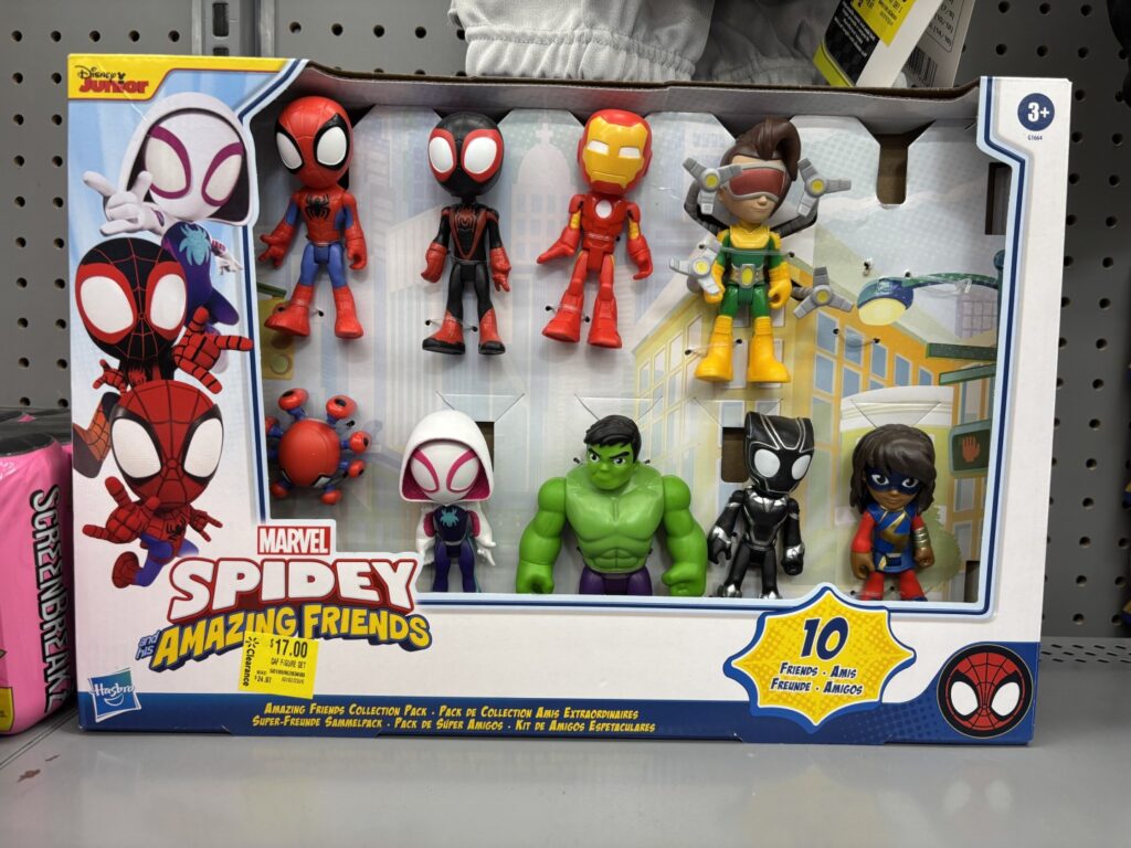 Toys disney jr marvel spidey figurines pack IMG