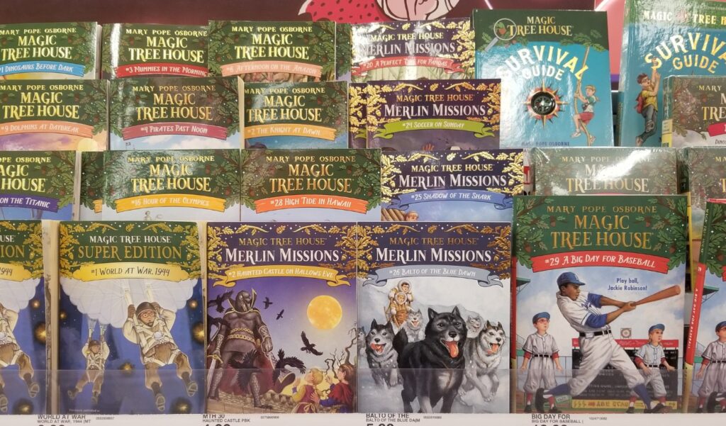 Books magic treehouse 20180212