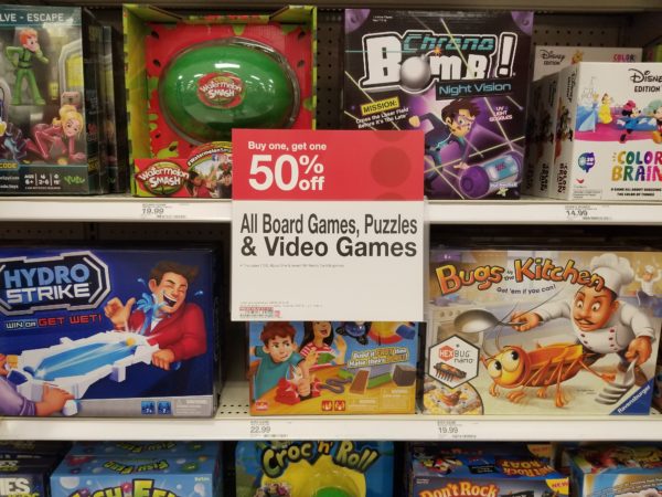 BOGO 50% off ALL Board Games, Puzzles and Video Games! Plus 15% off ...