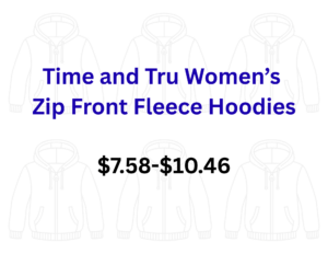 Time and Tru women's hoodies